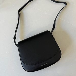 Mansur Gavriel classic crossbody • black saffiano